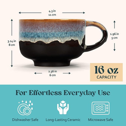 NOVA CERAMICS Large Coffee Mug - Image 4