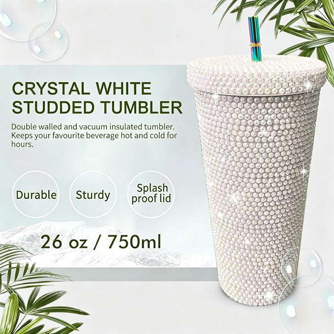 26oz Bling Rhinestone Tumbler - Image 2