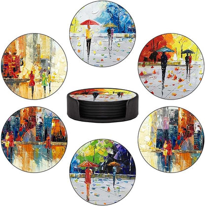Coasters Set of 6 by Unknown