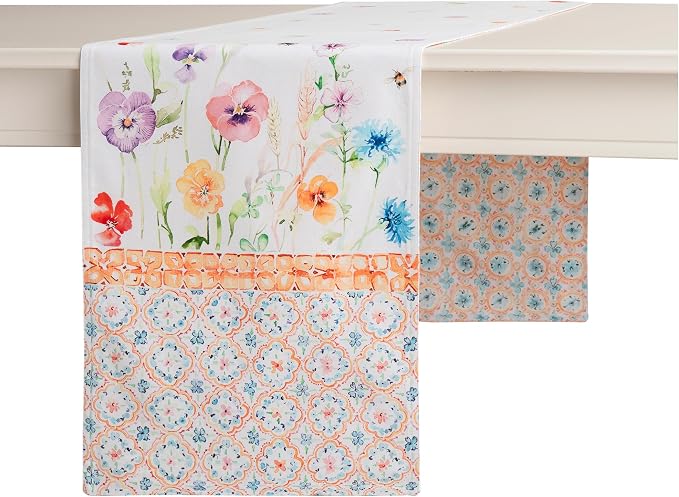 Maison d' Hermine Table Runner 100% Cotton 14.50" x 72" | Table Runners 72 by MaisondHermine