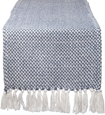 DII Woven Basics Collection 100% Cotton Knit Table Runner - Image 2