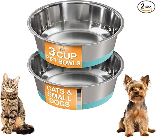 Neater Pet Brands Stainless Steel Dog Bowls by NeaterPetBrands