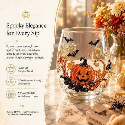 Halloween Artisan Glassware Collection - Image 4