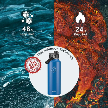 BUZIO Triple Wall Vacuum Water Bottle - Image 2