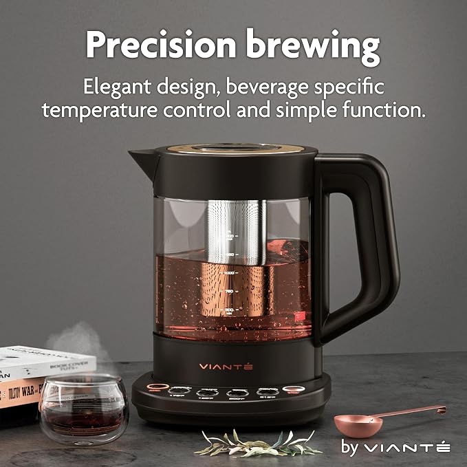 Viante Alba Electric Tea Kettle - Image 2