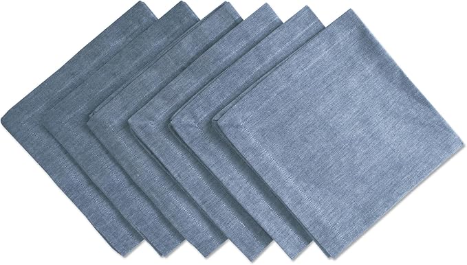 DII Chambray Kitchen, Tabletop Collection, Napkin Set by DII