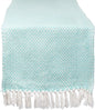 DII Woven Basics Collection 100% Cotton Knit Table Runner by DII