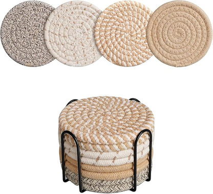 Coasters Set of 8 for Drinks by Unknown