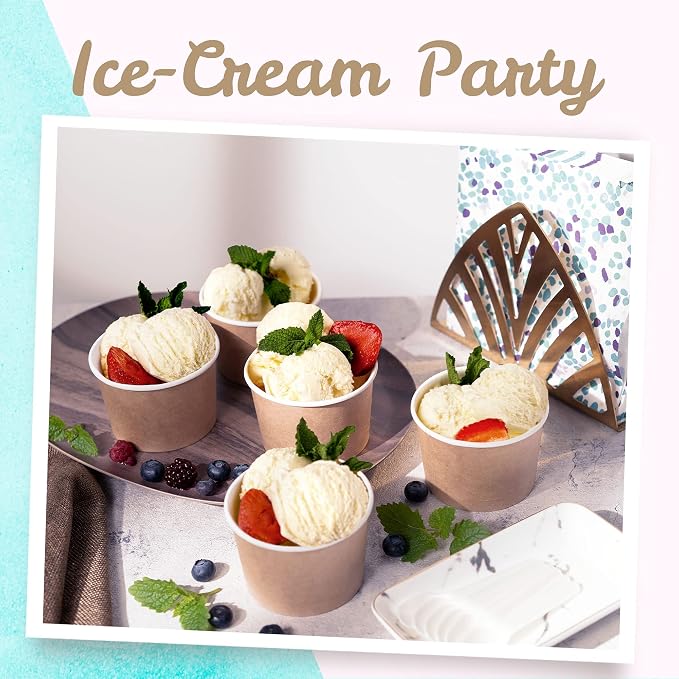 MATICAN Paper Ice Cream Cups - Image 2