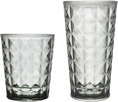 KLIFA- CUPID- 16 & 21 ounce, Acrylic Drinking Glasses, Tumbler Highball Glass by KLIFAHome