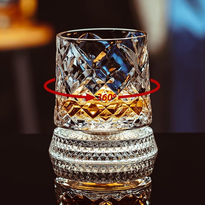 Spinning Whiskey Glasses Set of 4 - Image 9