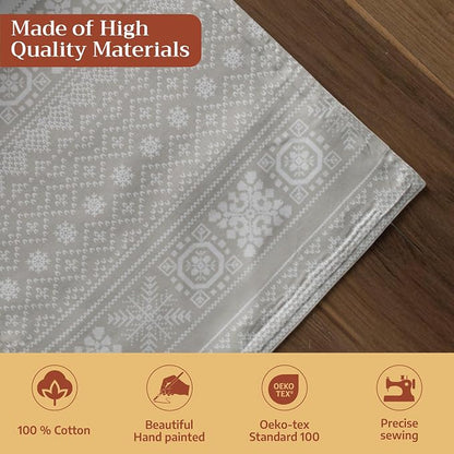Maison d' Hermine Table Runner 100% Cotton 14.50" x 36" | Table Runners 36 - Image 3