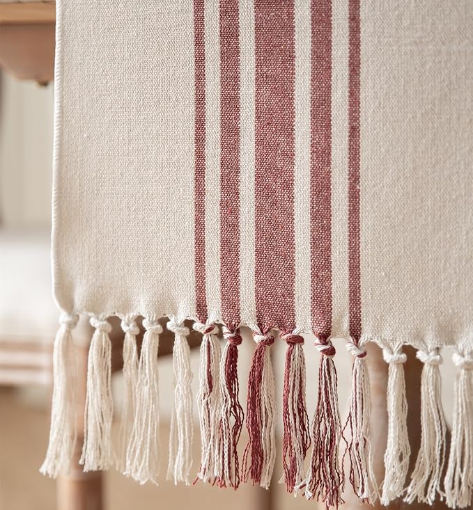Caflife Boho Fall Table Runner for Modern Farmhouse Decor, Dining Table décor - Image 6