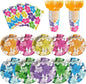 Hawaiian Luau Party Supplies, Tropical Hibiscus Disposable Tableware by OuMuaMua