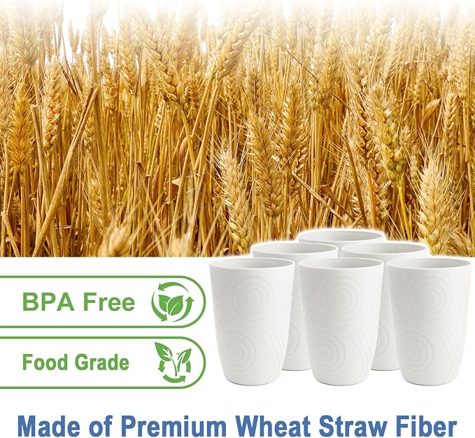 Wheat Straw Cups 16 OZ - Image 3