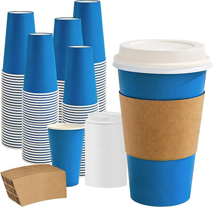RACETOP 16 oz Paper Coffee Cups by RACETOP