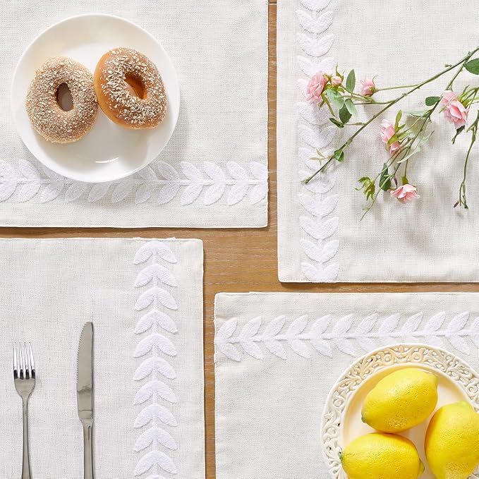 Wracra Embroidered Place Mats - Image 2