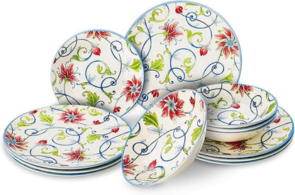 12-Piece Porcelain Dinnerware Set - Image 6