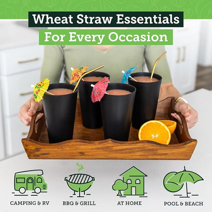 Grow Forward Premium Wheat Straw Cups - Image 2