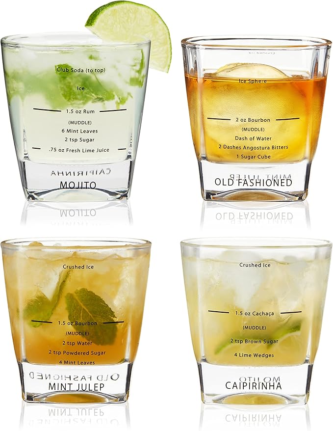 True Cocktail Rocks Glasses by True