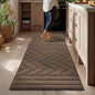 Kitchen Rugs,24" x 59" Non Slip Kitchen Mats for Floor-Thick Stain Resistant Kitchen Floor Mat Runner Carpet for Hallways Entryway Laundry Room Washable(Khaki)