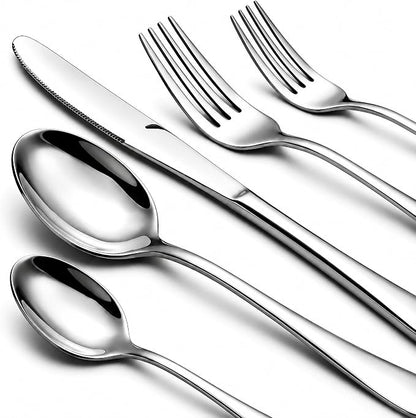 NICE KITCHEN 60 Piece Silverware Set by Nice+Kitchen