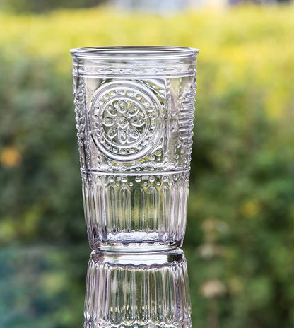 Bormioli Rocco Romantic Set Of 6 Cooler Glasses, 16 Oz. Clear Crystal Glass - Image 5