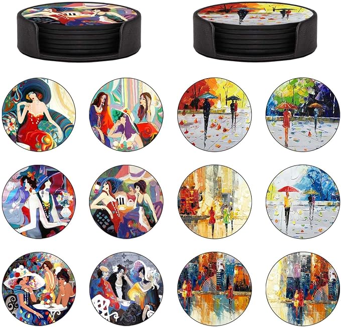 Coasters Set of 12 by Unknown