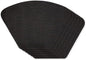 DII PVC Tabletop Collection Woven Indoor/Outdoor, Wedge Placemat Set, 6 Piece by DII