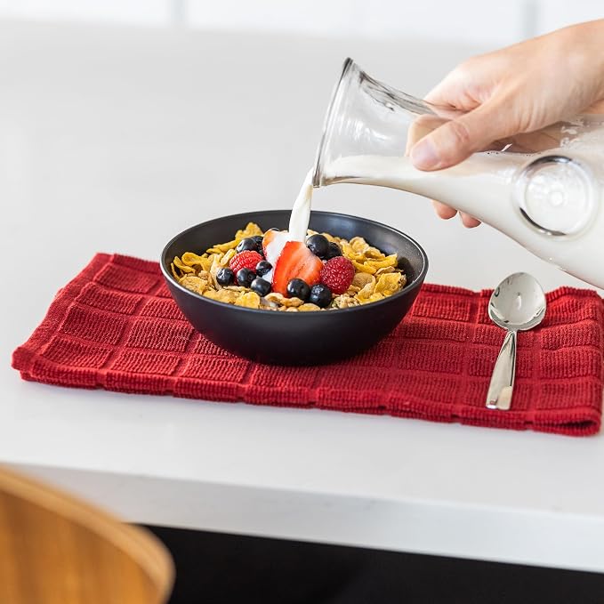 Grow Forward Premium Wheat Straw Bowls Set of 8 - Image 2