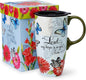 Topadorn 17oz Ceramic Travel Mug by Topadorn