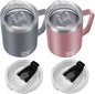 WETOWETO 14 oz Coffee Mug, Vacuum Insulated Camping Mug by Wetoweto
