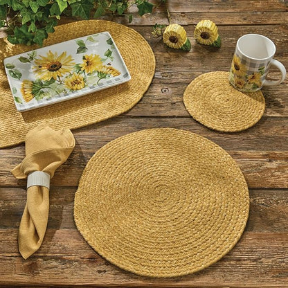 Park Designs Cumin Spice Bin Table Runner 15" x 54", Braided | Cotton | Thickly - Image 3