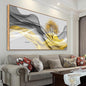Tucai Decor Framed Wall Art Canvas Modern Light Luxury Abstract Ink Landscape Painting Artwork Waterproof Canvas Print Bedroom Home and Office Wall Art for living Room Wall Decor 24x48inch