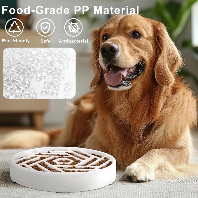 TOBYTO Slow Feeder Dog Bowls Large Medium Breed, Anti-Choking Slow Eating Dog - Image 2