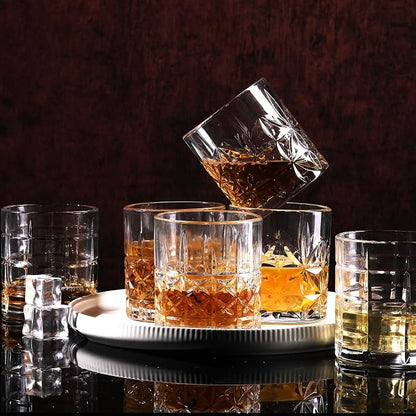 Whiskey Glasses Set of 6, 12oz Old Fashioned Whiskey Glasses Gift - Image 5