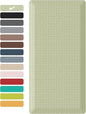 Ophanie Kitchen mats for Floor, 3/4 inch Thick, Kitchen Rugs, 20''x39'' Anti Fatigue Standing Cushioned Mat, Waterproof,Comfort Ergonomic mat for Office, Home, Sink, Sage Green Non-Slip Bottom