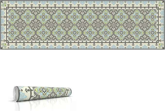 Heat Resistant Table Runner, 39 x 12 Inch -Victoria Design | Protects by IRI-GIRI