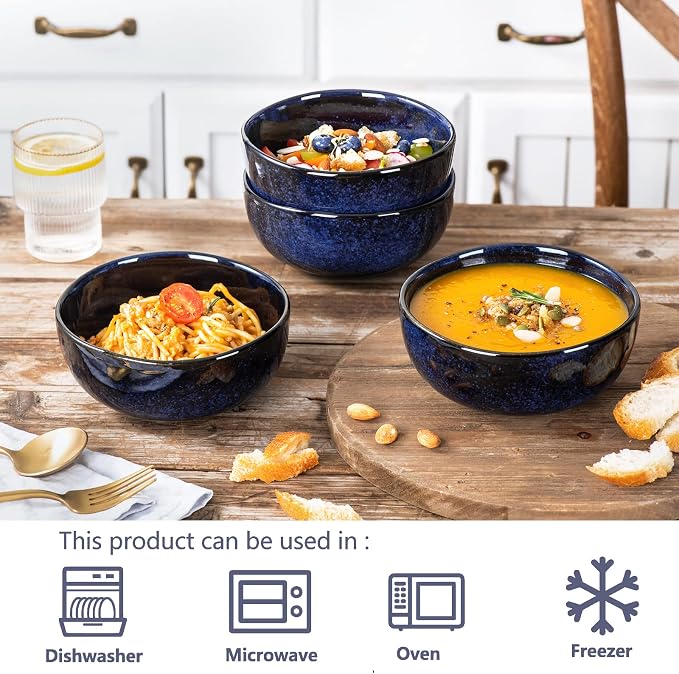 vicrays Ceramic Cereal Bowls - Image 3
