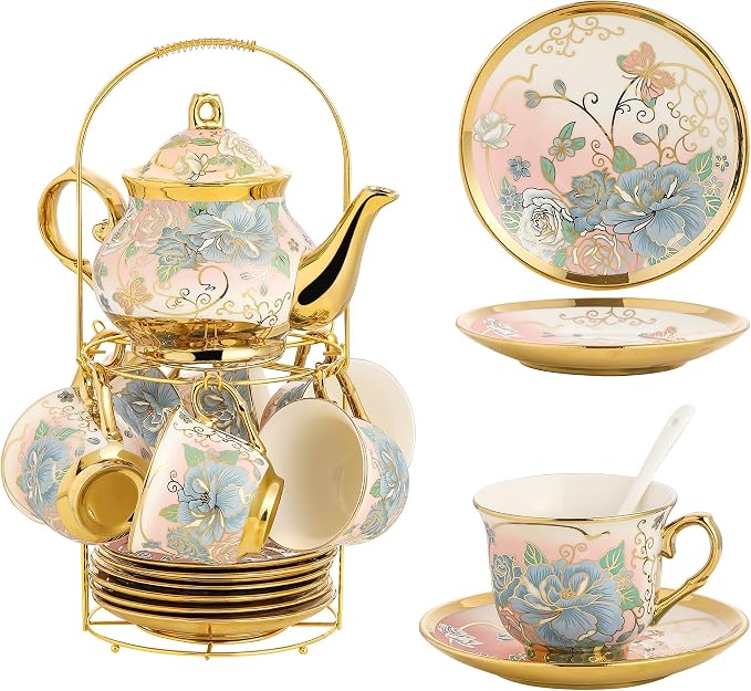 20 Pieces Porcelain Tea Set by TATSUMI