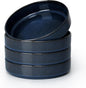 E-far Pasta Bowls Set of 4, 35oz Large Salad Bowl Plate by E-far