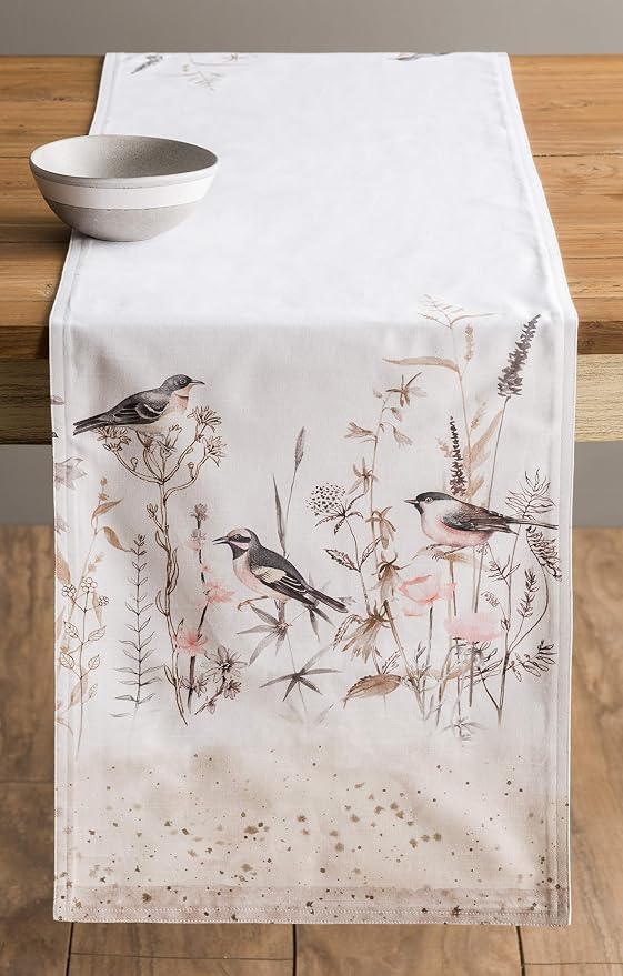 Maison d' Hermine Table Runner 100% Cotton 14.50" x 72" | Table Runners 72 - Image 9