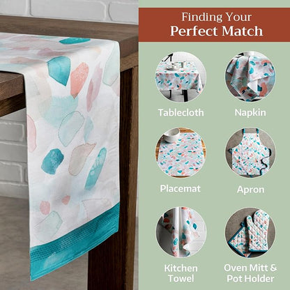 Maison d' Hermine Table Runner 100% Cotton 14.50" x 72" | Table Runners 72 - Image 5