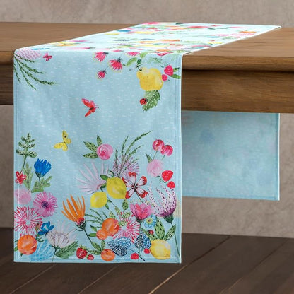 Maison d' Hermine Table Runner 100% Cotton 14.50" x 72" | Table Runners 72 - Image 8