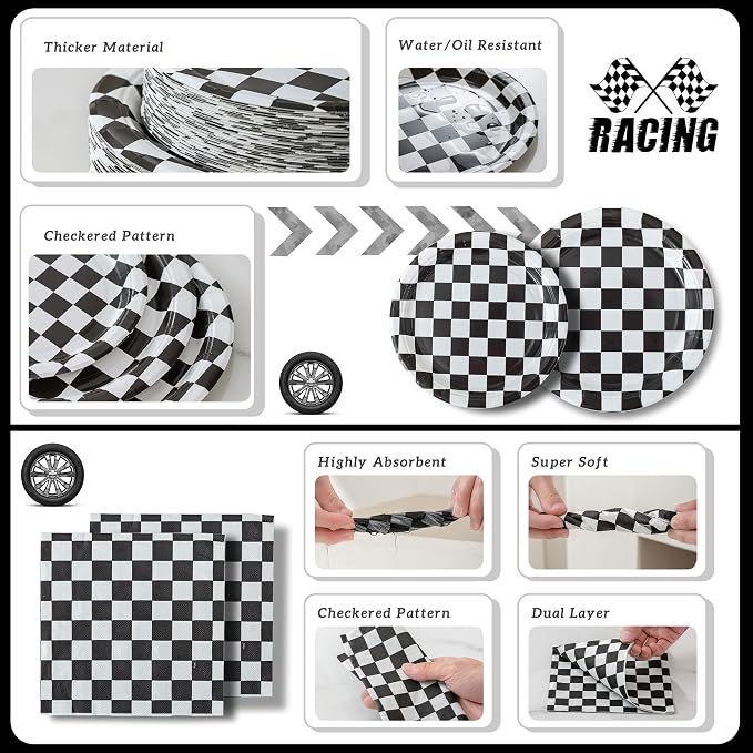 Race Car Birthday Party Decor - Image 4