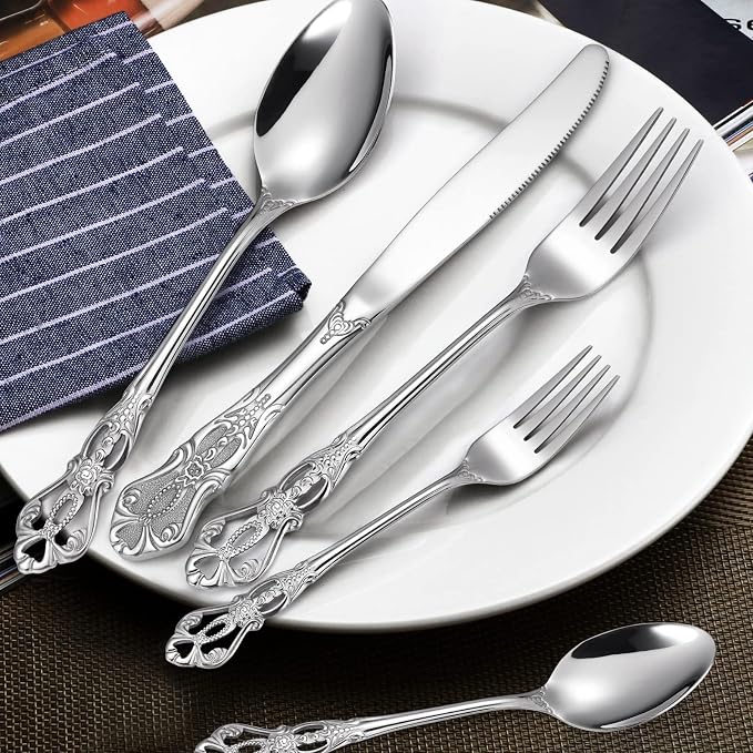 Gorgeous Retro Royal Silverware Set - Image 7