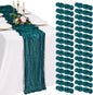 30 Pack Cheesecloth Table Runner 10FT Teal Table Runner Boho Gauze Cheese Cloth by Showgeous