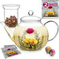 Teabloom Stovetop & Microwave Safe Glass Teapot by Teabloom