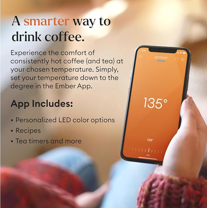 Ember Temperature Control 14oz Smart Mug 2, App-Controlled and Rechargeable - Image 3