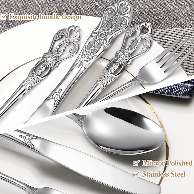 Gorgeous Retro Royal Silverware Set - Image 5